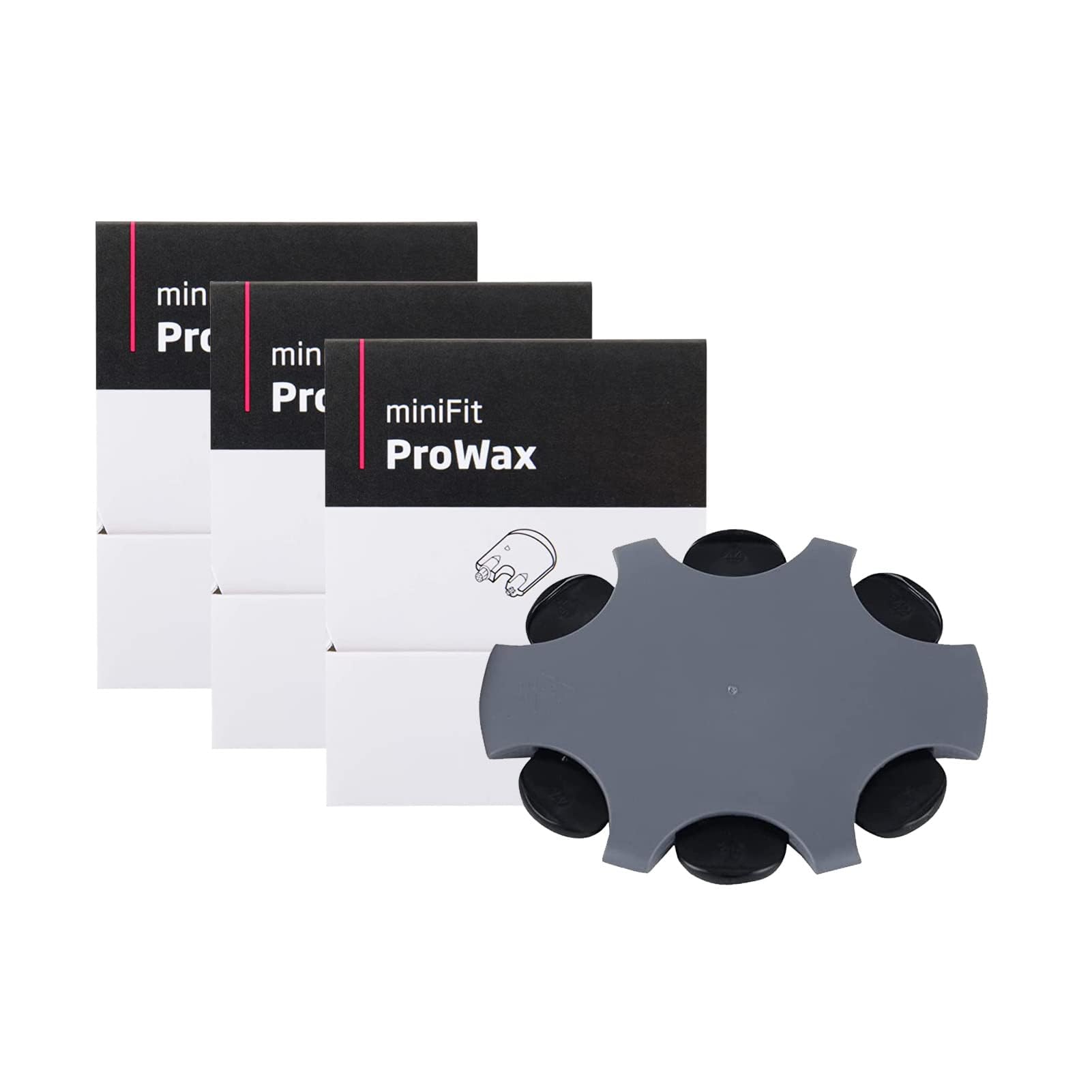 Pokjet Oticon vista frontal del paquete con 3 packs — protección rápida
