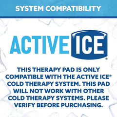 Polar Active Ice almohadilla ajustada en tobillo mostrando movilidad controlada