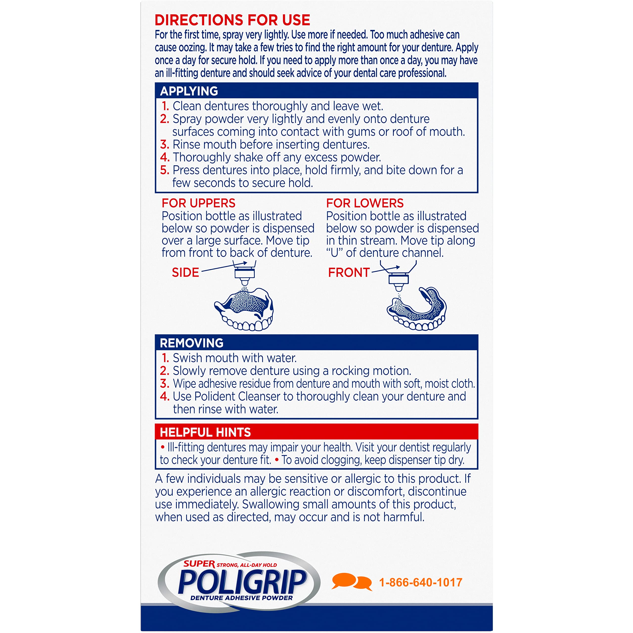 Poligrip persona sonriendo con prótesis y confianza mejorada
