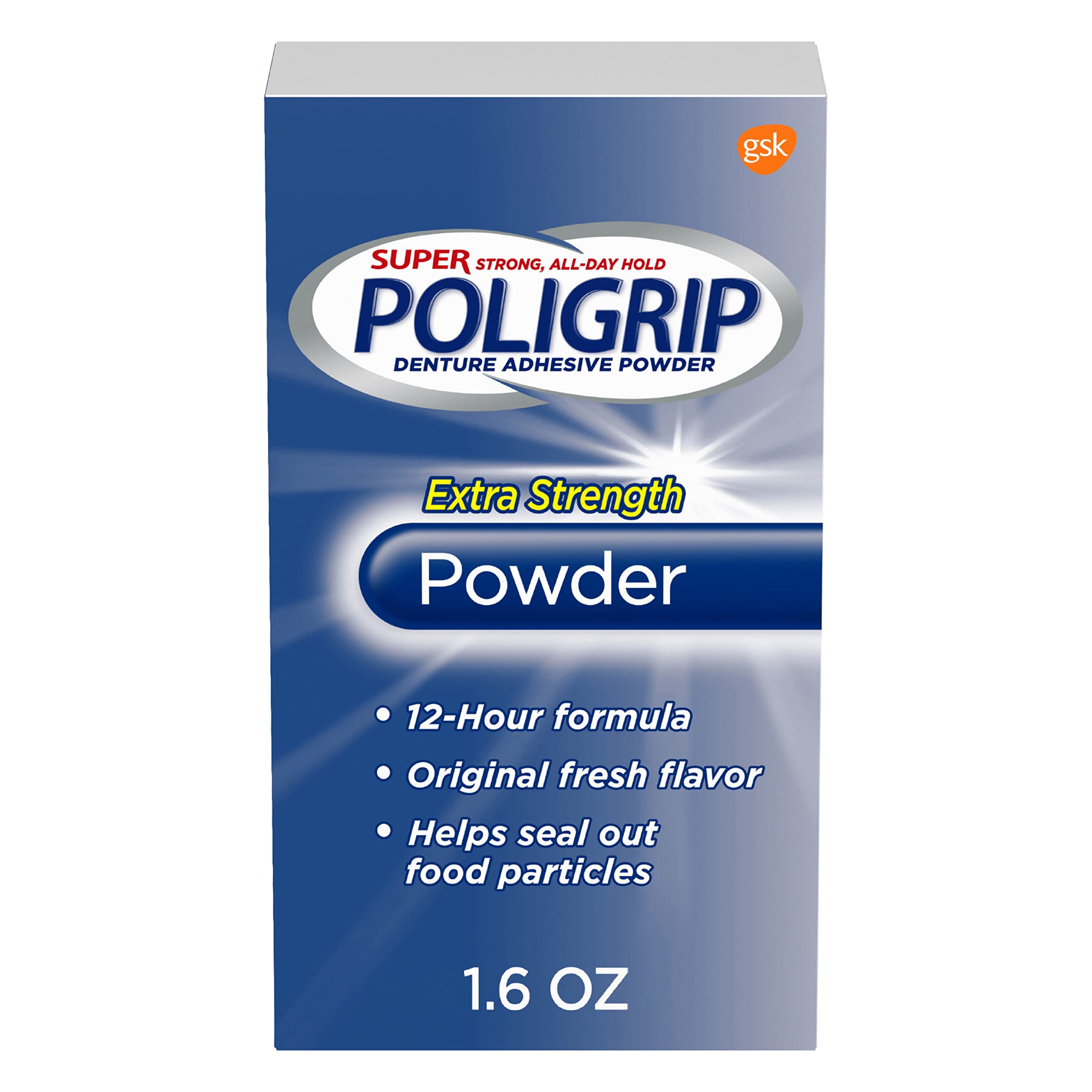 Poligrip envase frontal mostrando fijación segura