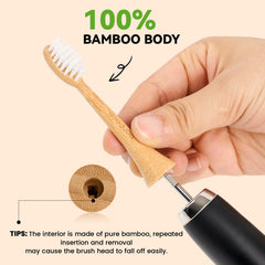 ponpace uso en baño durante cepillado, diseño cómodo diario