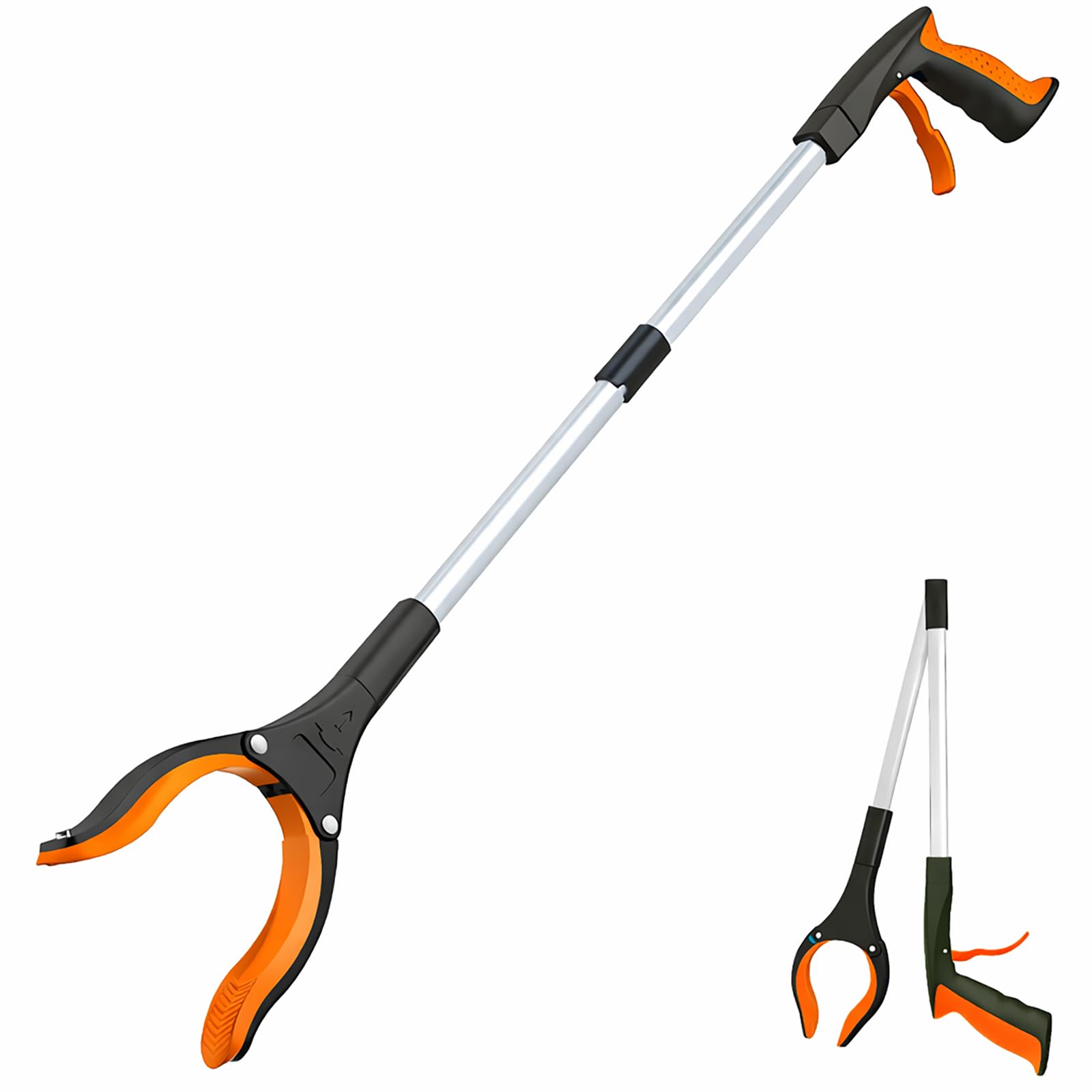 POPDA imagen frontal del grabber con agarre firme y alta visibilidad