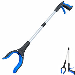 POPDA grabber frontal mostrando la pinza y longitud completa, facilita alcanzar objetos