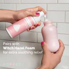 POPPED con Popped Witch Hazel Foam, limpieza calmante combinada