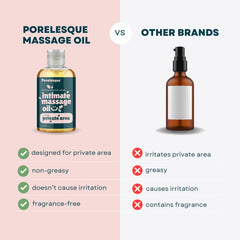 Porelesque etiqueta con lista corta de ingredientes para piel sensible