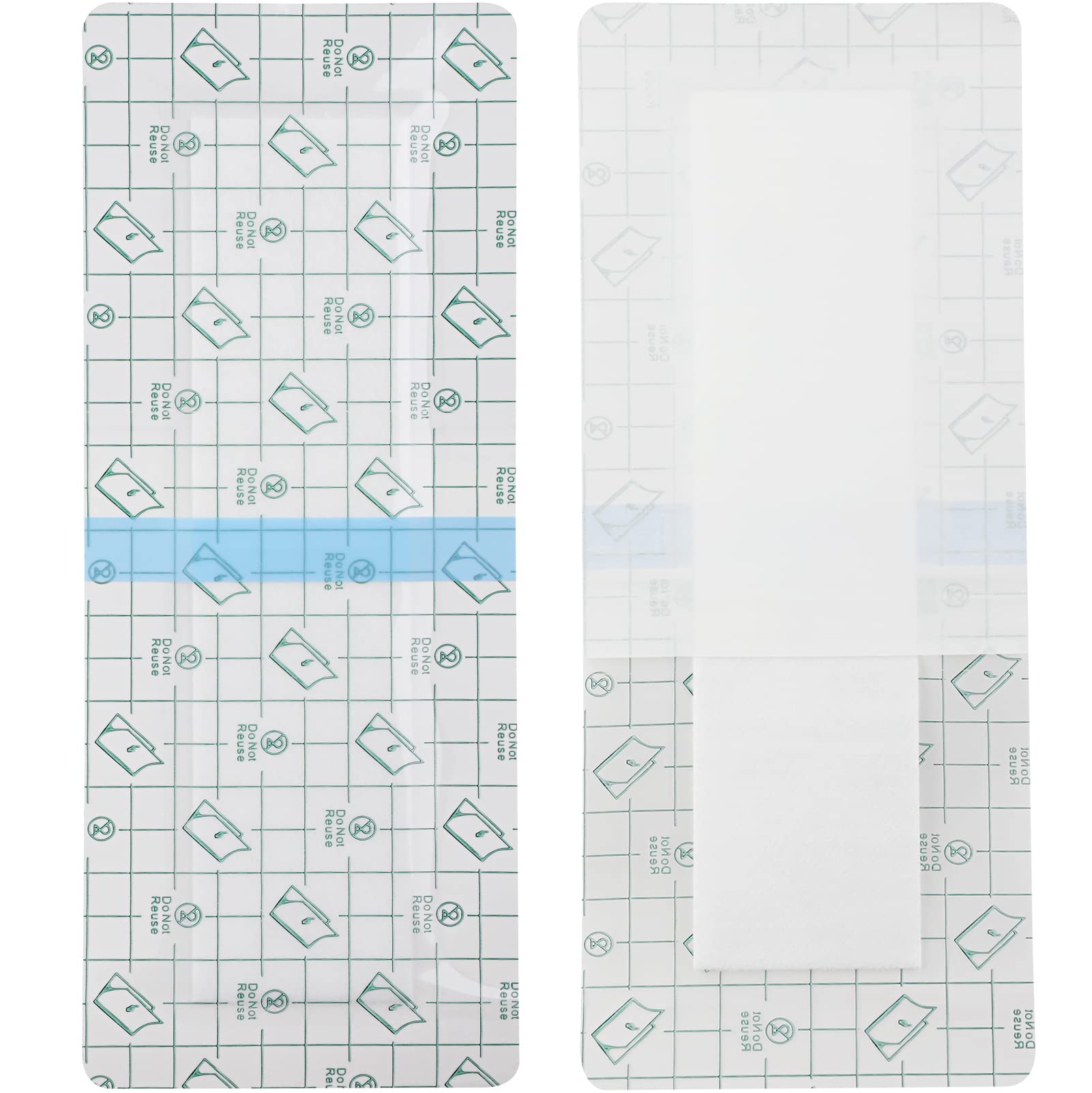 POSTOP MEDICAL WEAR paquete frontal de 14 unidades para duchas postoperatorias