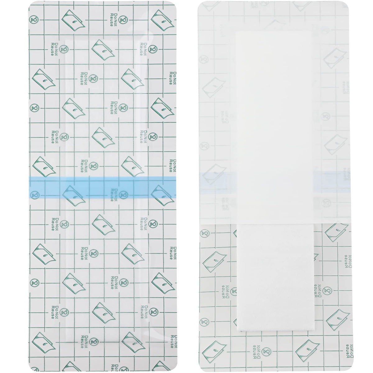 POSTOP MEDICAL WEAR paquete frontal de 14 unidades para duchas postoperatorias