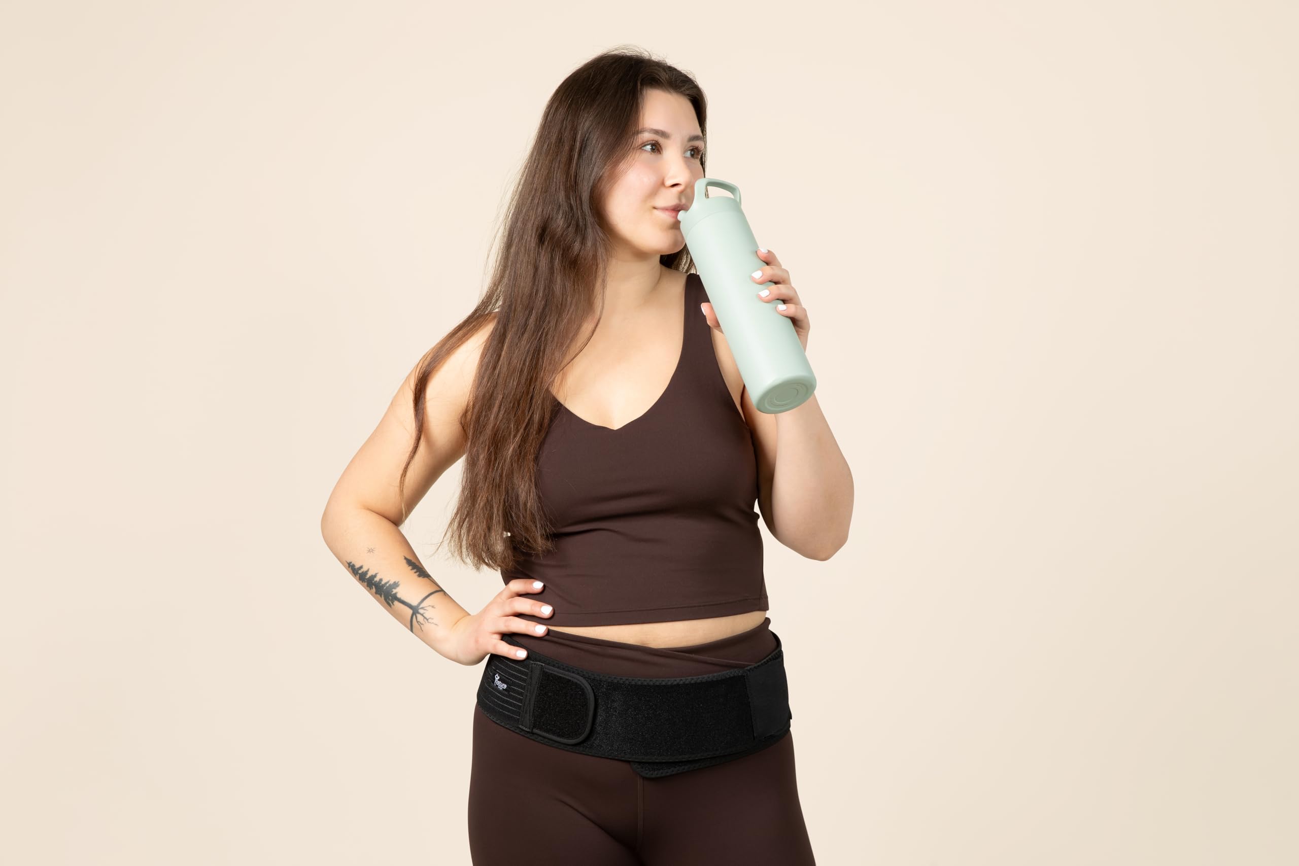 Posture Magic primer plano del neopreno perforado, transpirable y ligero