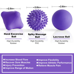 Posture Magic detalle de la pelota con picos para mayor circulación
