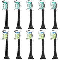 POSWEENR vista frontal del pack de 10 cabezales, recambios listos para usar