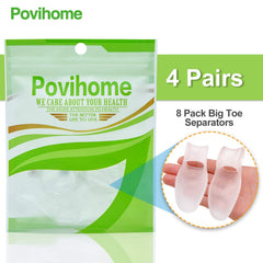 Povihome protector dentro de zapatillas demostrando uso diario