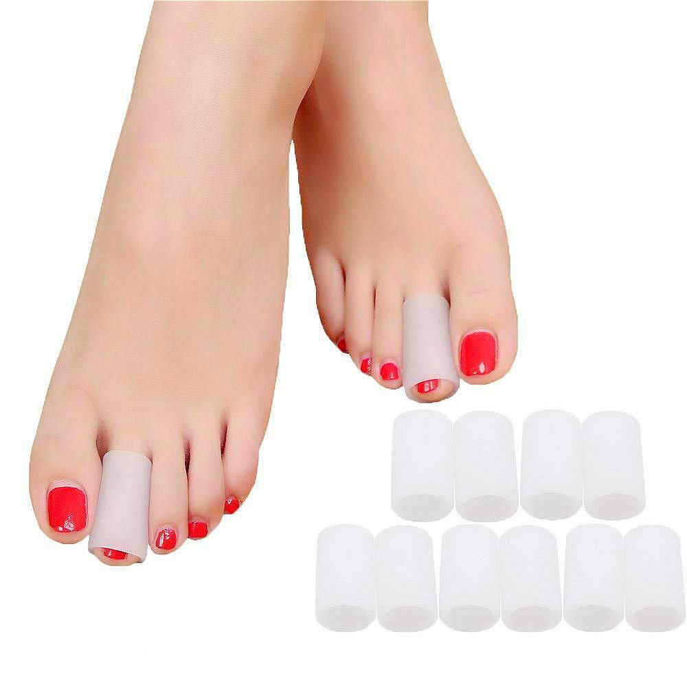 Povihome empaque frontal mostrando 10 fundas para proteger dedos y evitar rozaduras