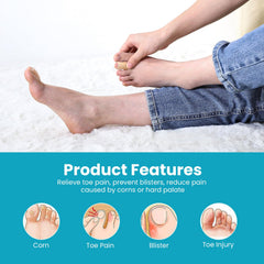 Povihome protector puesto dentro de una zapatilla para mayor comodidad al caminar