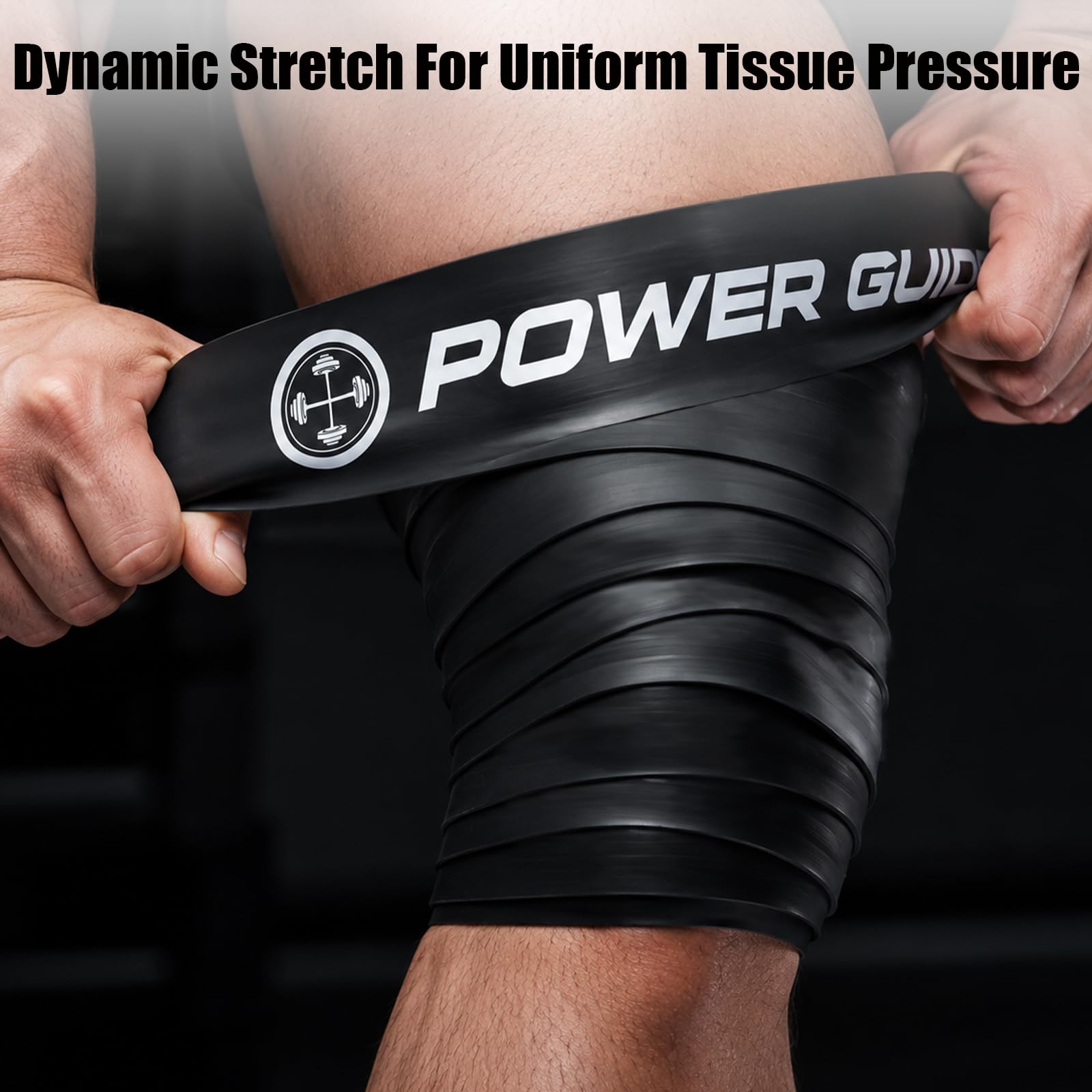 POWER GUIDANCE bandas dobladas listas para llevar y usar tras el entrenamiento