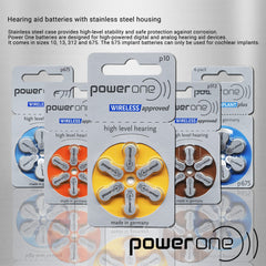 Power One etiqueta con instrucciones y fecha, facilita trazabilidad