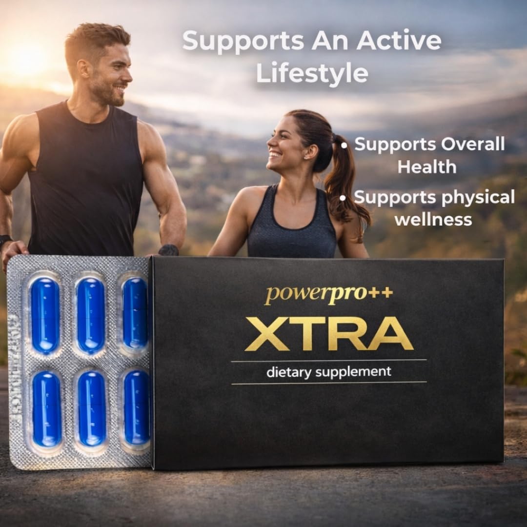 PowerPro++ producto en contexto deportivo al aire libre, beneficio: apoyo a la vitalidad