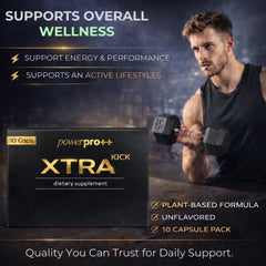 PowerPro++ etiqueta con lista de ingredientes, beneficio: información clara y legible