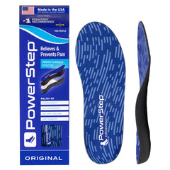PowerStep planta frontal mostrando diseño completo y soporte