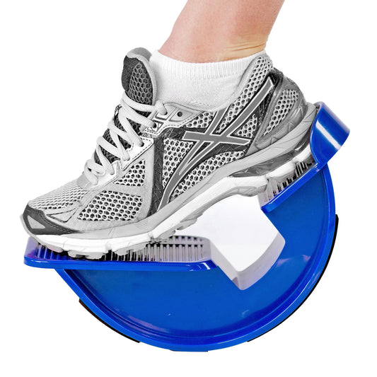 PowerStep UltraFlexx detalle de la curva que facilita un estiramiento profundo controlado