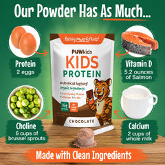 POWkids batido de chocolate listo en vaso, energía rápida y sabrosa