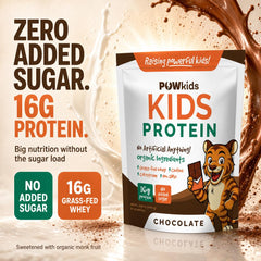 POWkids textura en polvo fina, fácil disolución y mezcla rápida