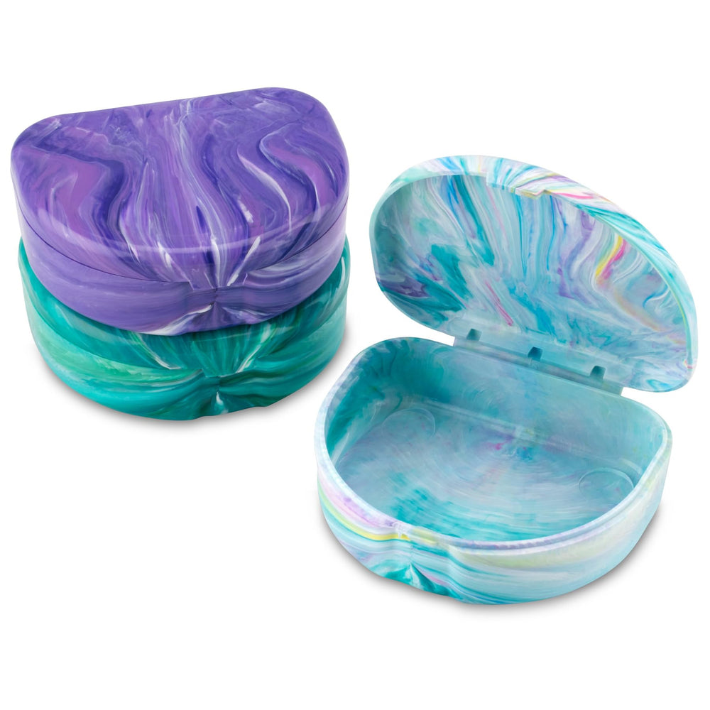Practicon estuche frontal mermaid mostrando colores y cierre seguro, ideal para transporte