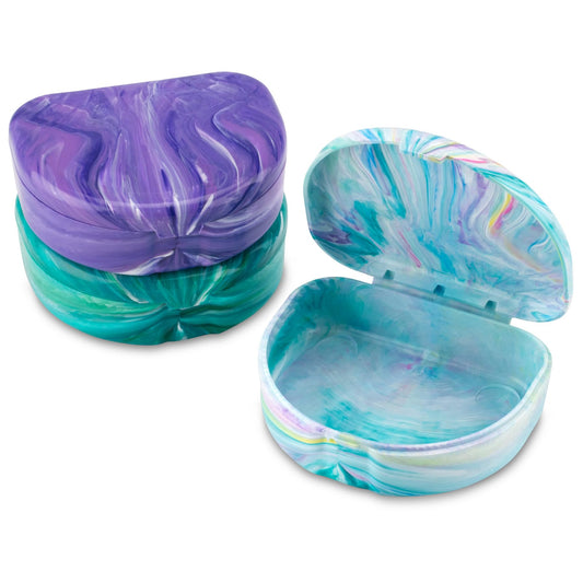 Practicon estuche frontal mermaid mostrando colores y cierre seguro, ideal para transporte