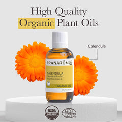 Pranarom aceite en uso facial y capilar para rutina diaria natural