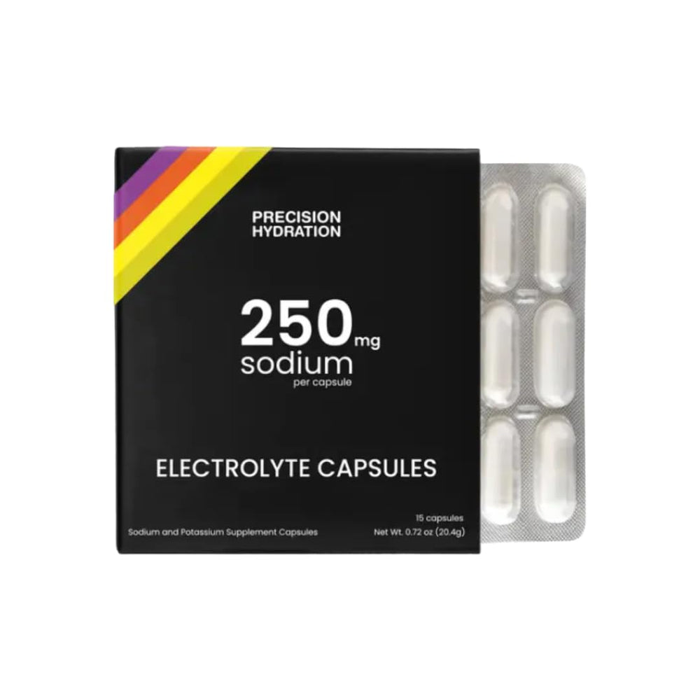 Precision Hydration vista frontal del envase, práctico y fácil de llevar