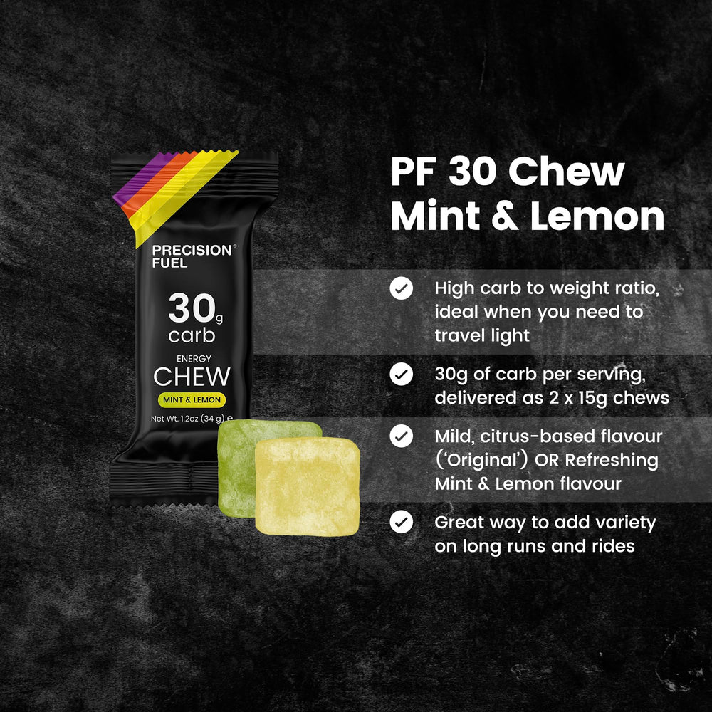 Precision Hydration detalle de textura del chew que destaca fácil masticación y rápida absorción