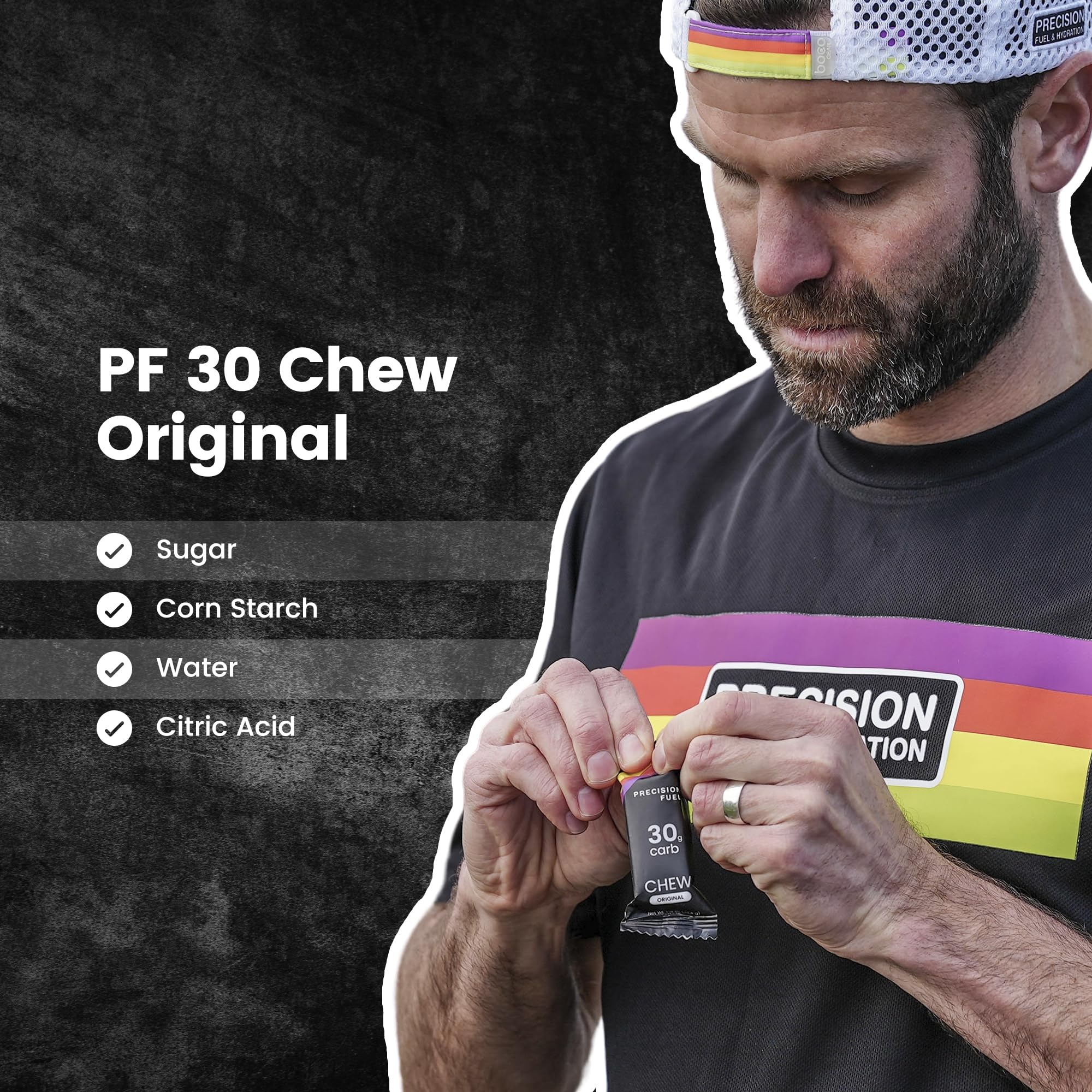 Precision Hydration comparación de tamaño con mano mostrando beneficio portabilidad