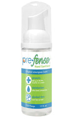 Prefense frasco frontal con aroma limoncillo, fácil de llevar en bolso