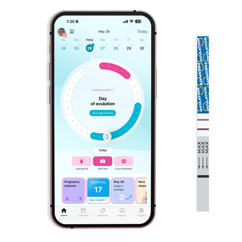 PREGMATE kit en baño en ambiente cotidiano para uso discreto
