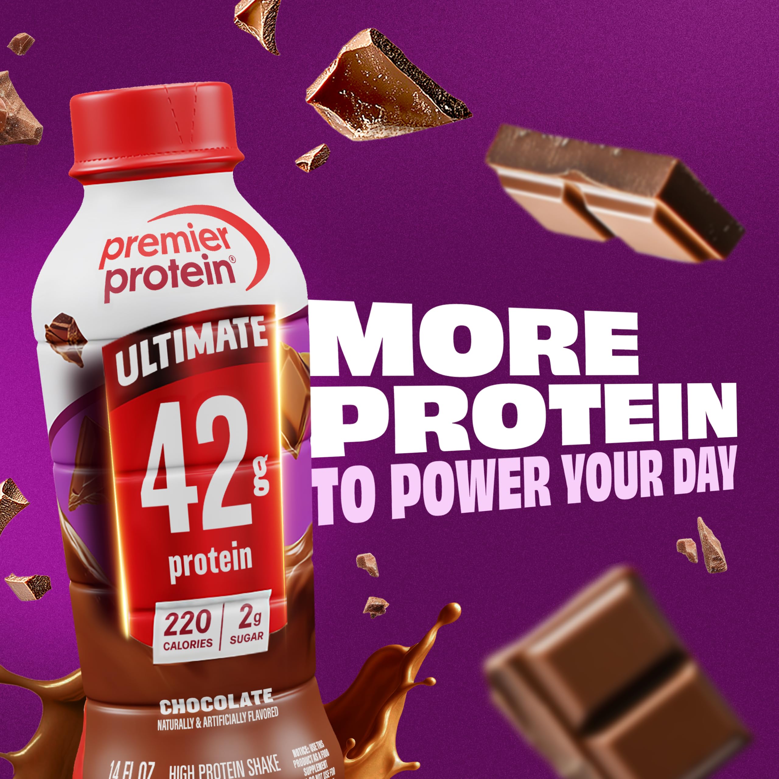 Premier Protein etiqueta con ingredientes y vitaminas, ofrece información transparente y confianza