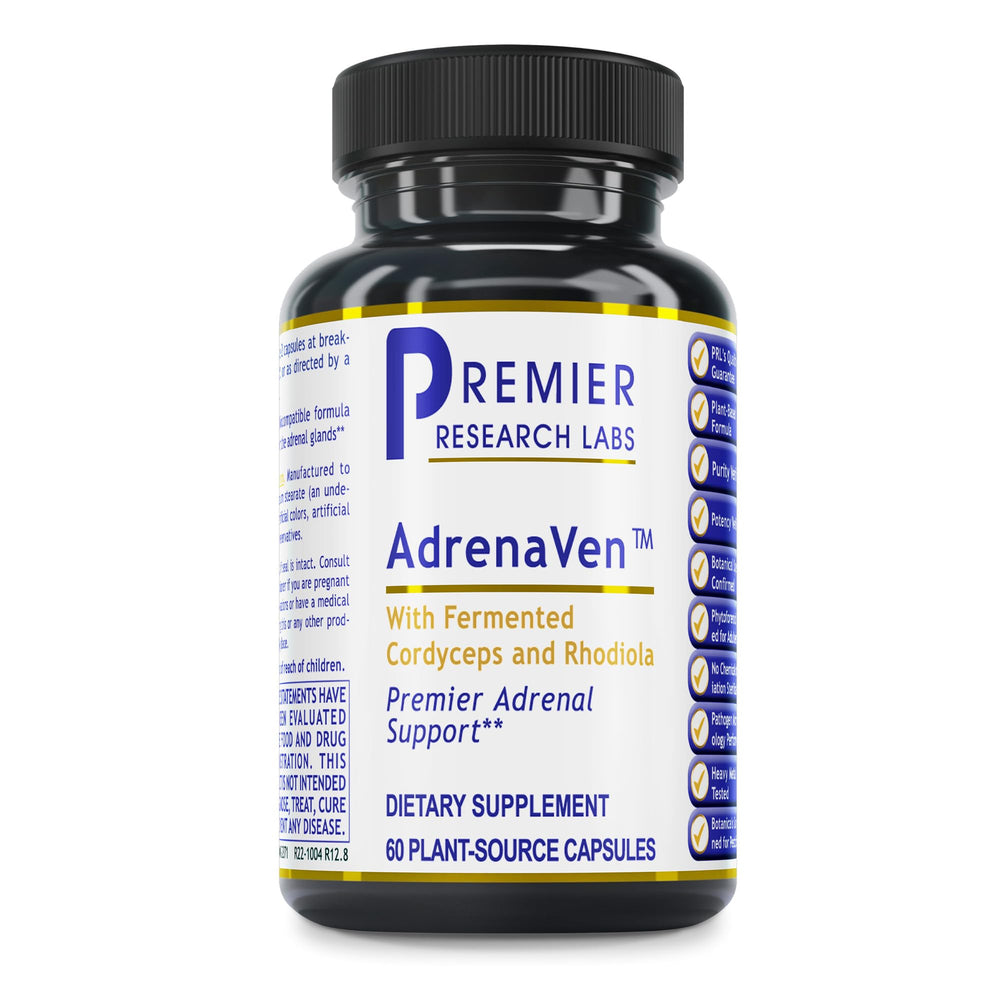 Premier Research Labs frasco frontal mostrando etiqueta y beneficios