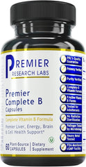 Premier Research Labs envase frontal mostrando potencia y conveniencia