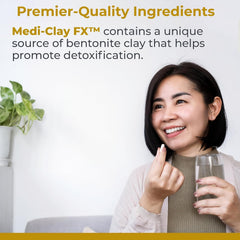 Premier Research Labs textura del polvo de bentonita en close-up con aspecto natural