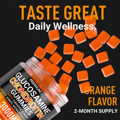 Premium Select Nutrition gomitas en mano mostrando tamaño y facilidad de uso