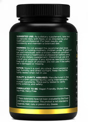 Premium Select Nutrition cápsulas junto a vaso de agua para toma diaria