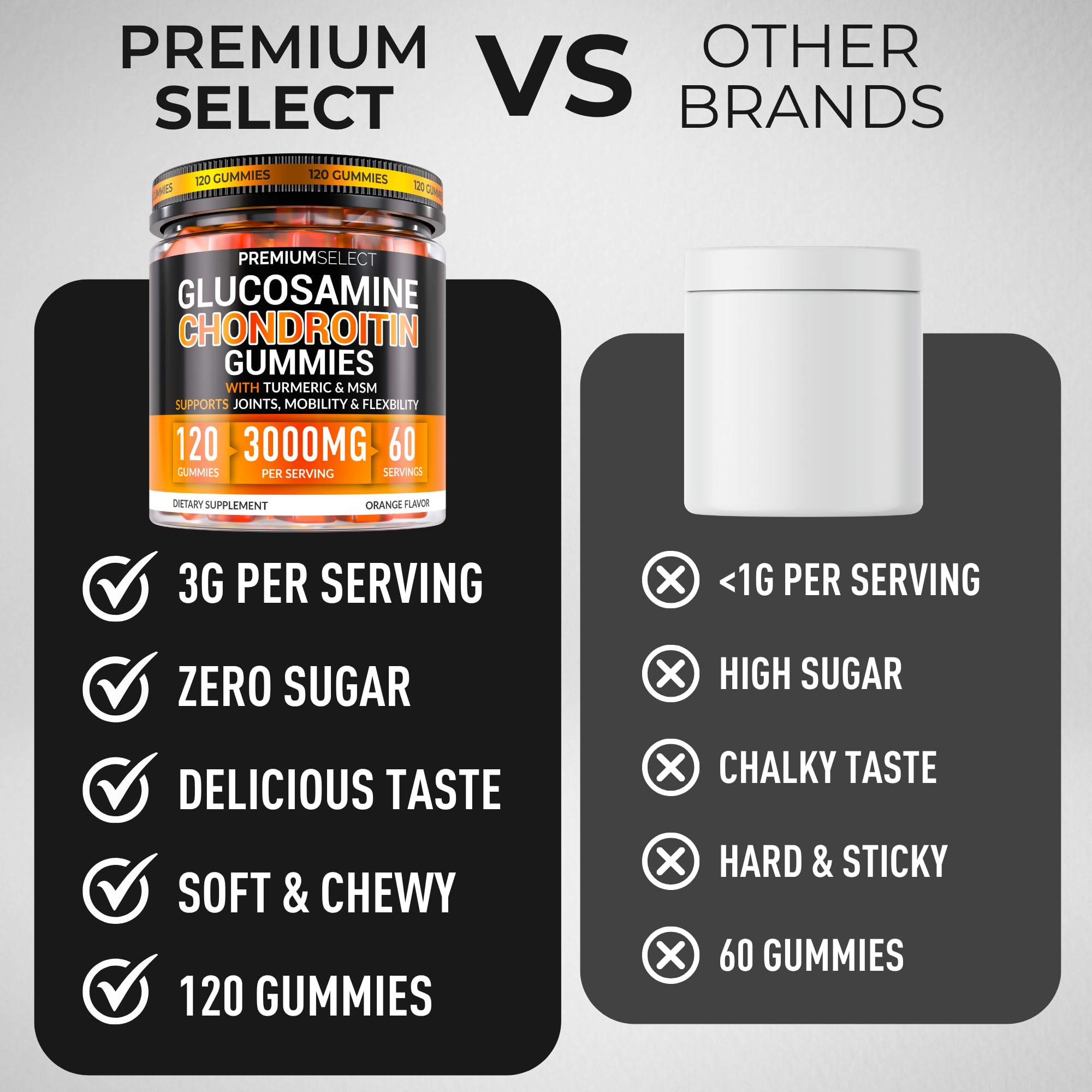 Premium Select Nutrition persona caminando usando gomitas para movilidad diaria