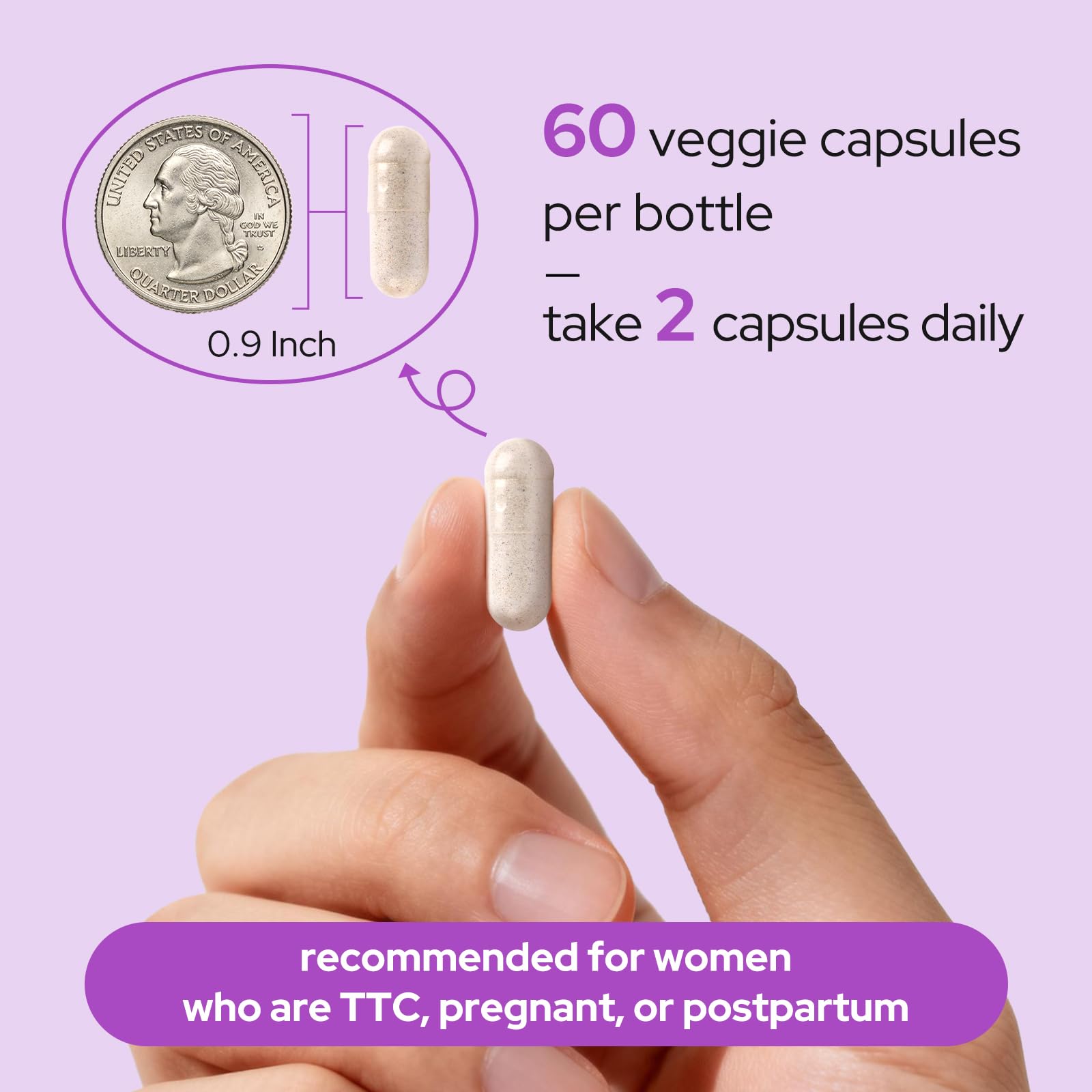 Premom mujer embarazada usando vitaminas para apoyo nutricional diario