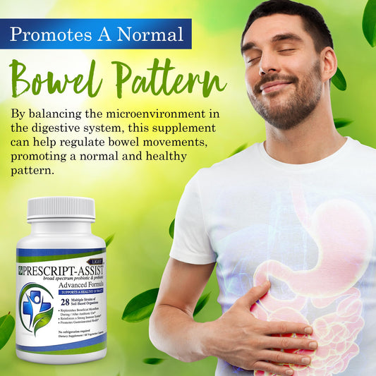 Prescript-Assist Light: 28 cepas de suelo para la salud intestinal.