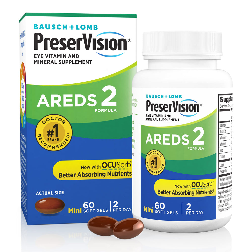 PreserVision envase frontal mostrando la marca y la fórmula recomendada