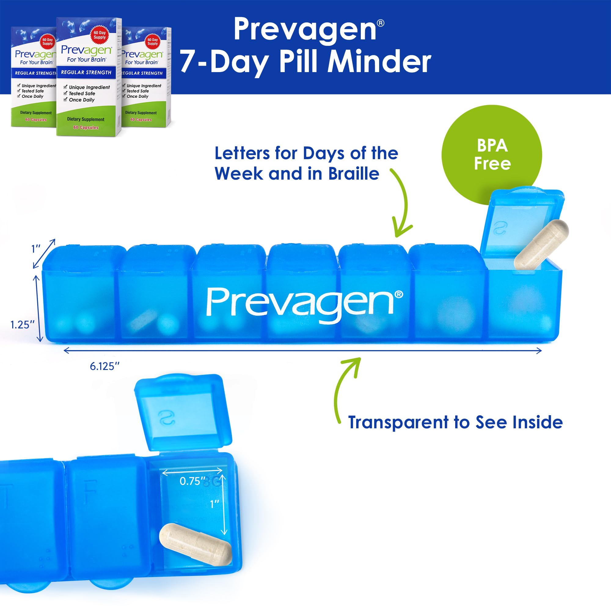 Prevagen detalle de etiqueta con ingredientes y claridad informativa