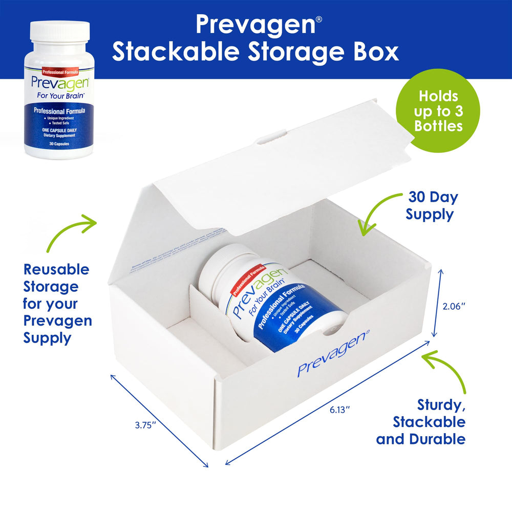 Prevagen cajas apiladas en estantería optimizando almacenaje y orden