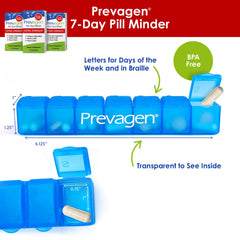 Prevagen cápsula detalle enfocada en textura y facilidad de tragar