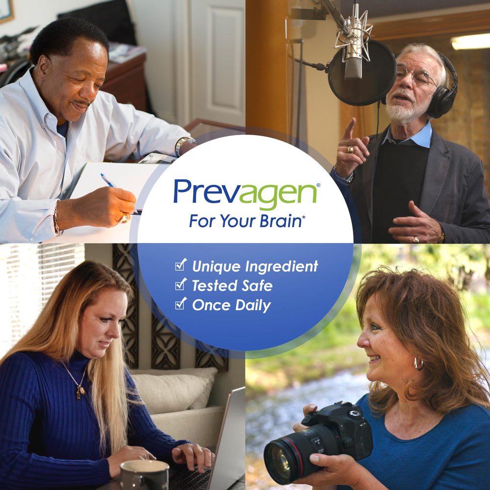 Prevagen frasco en mano para mostrar escala y cantidad, tamaño conveniente