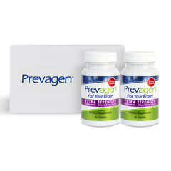 Prevagen vista frontal del envase mostrando la marca y sabor