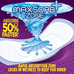 Prevail primer plano del núcleo MaxSorb Gel que bloquea humedad