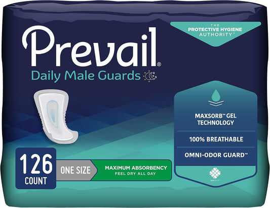 Prevail embalaje frontal mostrando 14 unidades y practicidad